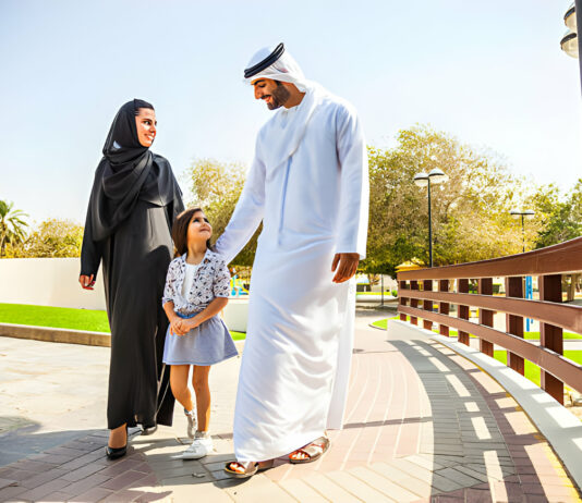 Residents in the UAE